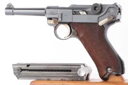 Very Rare, Gorgeous Mauser Banner Luger Rig - Dutch Capture