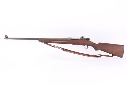 Springfield 1922 M2 .22 LR training rifle - full left side view with leather sling