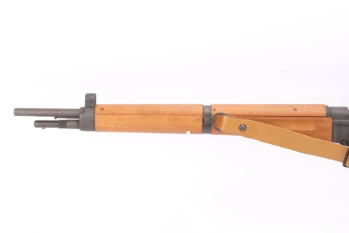 French MAS Mle 1936 7.5x54 rifle - muzzle and front band, left side