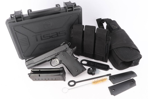 TISAS 1911 Duty B45 .45 ACP T0620-23Z03351 with case and accessories