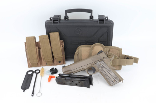 TISAS 1911 Duty B45RDG Raider .45 ACP T0620-23AK07048 with case and accessories