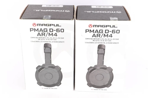 Pair of ANIB Magpul PMAG D-60 AR/M4 Gen M3 Magazines