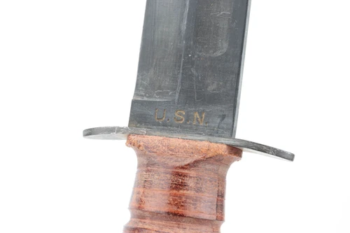 Near-Pristine WWII Camillus USN MK 2 Fighting Knife Rig