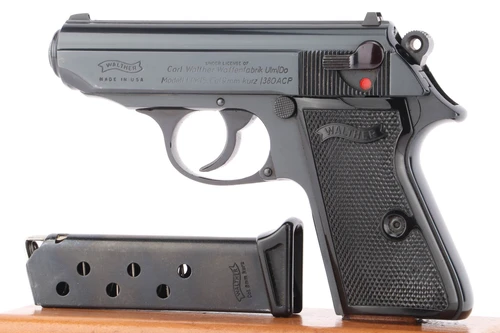 Left side of Interarms Walther PPK/S 9mm Kurz pistol