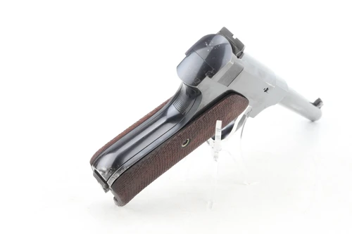1941 Colt Woodsman .22 LR pistol grip and rear view