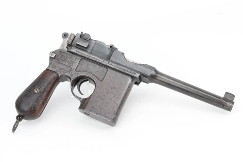 Original Shansei Arsenal Type 17 .45 ACP broomhandle pistol right side