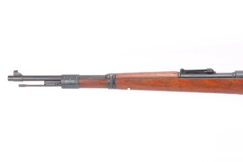 1944 Mauser byf K98k French rework 8mm - left side barrel and front band