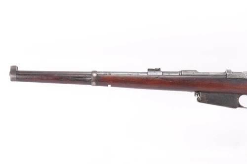 Argentine DWM Model 1891 Cavalry Carbine 7.65x53 - left side barrel and front band