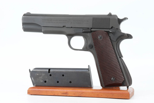 1942 Colt M1911A1 WB Inspector - left side with magazine