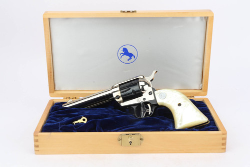 Colt Frontier Scout Kansas Series Fort Larned Commemorative - in open wooden display case