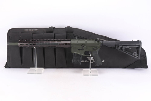 Wilson Combat WC-12HM .458 HAMR rifle - shown with the original soft case