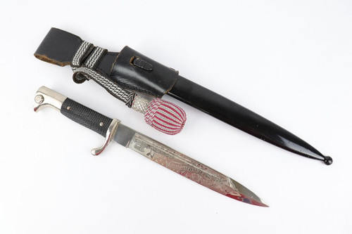 WW2 Nazi Service Bayonet with Portepee - 1