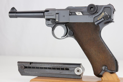 Terrific 1941 Mauser Luger - Matching Magazine - 1