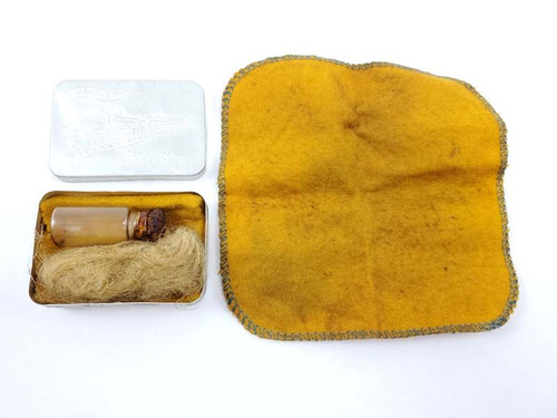 Walther Tin with Oil Can & Cleaning Rags - 1