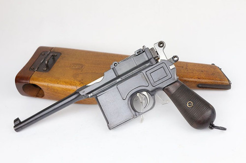 WWI Mauser C96 & Stock - 1