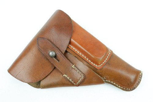 Rare Brown Waffen Stamped Holster - PP/HSC/Sauer 38h - 1