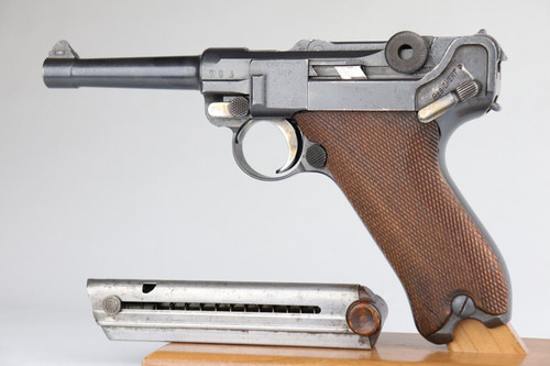 RARE 1st Issue DWM German Military Contract Luger - 1