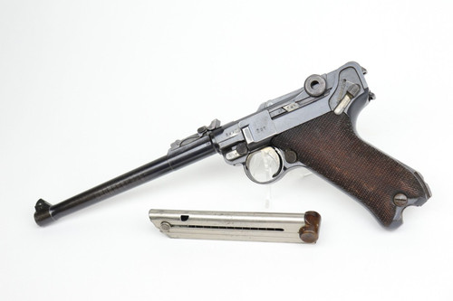 Scarce 1914 Erfurt Artillery Luger - 1