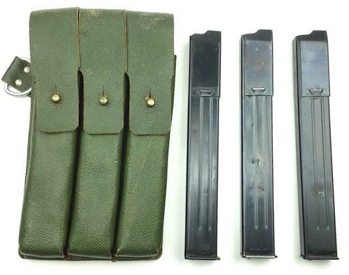 Three MP38/40 Magazines with Pouch - 1