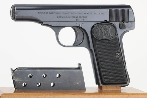 Minty FN Browning Model 1910 - Possible Nazi Capture