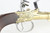 US Historical Society Thomas Jefferson flintlock pistol set in case - second pistol front view