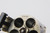Nickel Smith & Wesson 4th Model .38 top break revolver with box - open action close-up