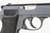 .22 caliber Walther PP with box magazine - right side slide and grip close-up