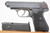 German Army Sauer 38h pistol - left side with magazine