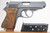 Commercial Walther PPK pistol - right side with magazine
