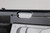 Danish Police contract Walther PP pistol - right side slide markings close-up