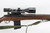 Scoped 1990 Springfield M1A National Match rifle in 7.62mm NATO - right side barrel
