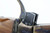 Pedersoli Sharps 1859 black powder carbine - breech open close-up