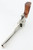 Nickel Smith & Wesson Model 29-2 .44 Magnum revolver in case - front view of muzzle