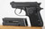 Beretta 21A Bobcat .22 LR pistol - left side with magazines