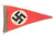 SOLD - Nazi Party Car Pennant SOLD - Nazi Party Car Pennant