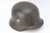 Worn Luftwaffe Dual Decal M42 Helmet - photo 2 of 6