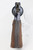 Early Smith & Wesson Outdoorsman .22 LR revolver with box - rear view of grip
