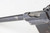 Retail marked Mauser C96 Broomhandle rig - barrel close-up