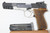 Walther P88 Champion 9mm pistol - left side with magazine
