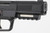 FN Five-seveN 5.7x28mm pistol - right side frame close-up