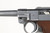1941 BYF 41 Mauser Luger rig with matching magazine - left side toggle and frame close-up