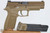 Consecutive set of four US Army Sig Sauer M17 pistols with two digit serials - pistol and magazines