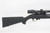 Ruger 10/22 with Hogue overmolded stock and scope - right side receiver and scope