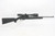 Ruger 10/22 with Hogue overmolded stock and scope - left side full view