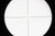 Ruger 10/22 with Hogue overmolded stock and scope - view through scope reticle