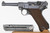 SOLD - Excellent 1942 Mauser Banner Police Eagle/L Luger Rig - Matching Magazine