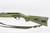 Ruger 10/22 with green laminate stock - right side full view