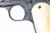 Engraved gold inlaid Colt Model 1902 Military pistol - ivory grip close-up