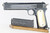 Engraved gold inlaid Colt Model 1902 Military pistol - left side with magazine