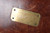 Silver engraved low grip screw Mauser HSc with ivory grips - case plaque close-up